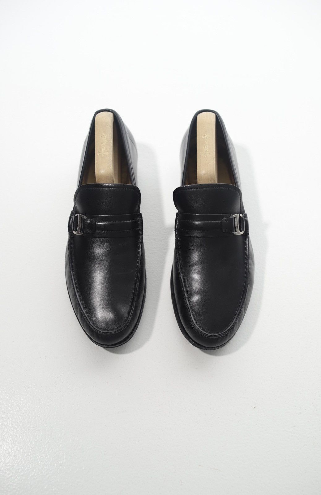 Salvatore Ferragamo SALVATORE FERRAGAMO Loafers Leather Shoes Horsebit Black Men Size US 9 / EU 42 - 3 Thumbnail