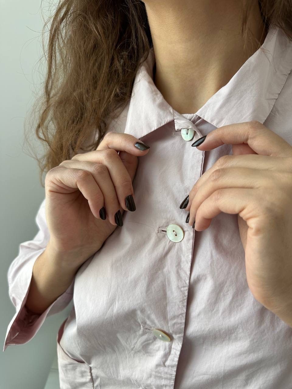 Japanese Brand × Vintage Oska Women 1 US L 100% Cotton Pink Shirt Lagenlook Blouse Size S / US 4 / IT 40 - 4 Thumbnail