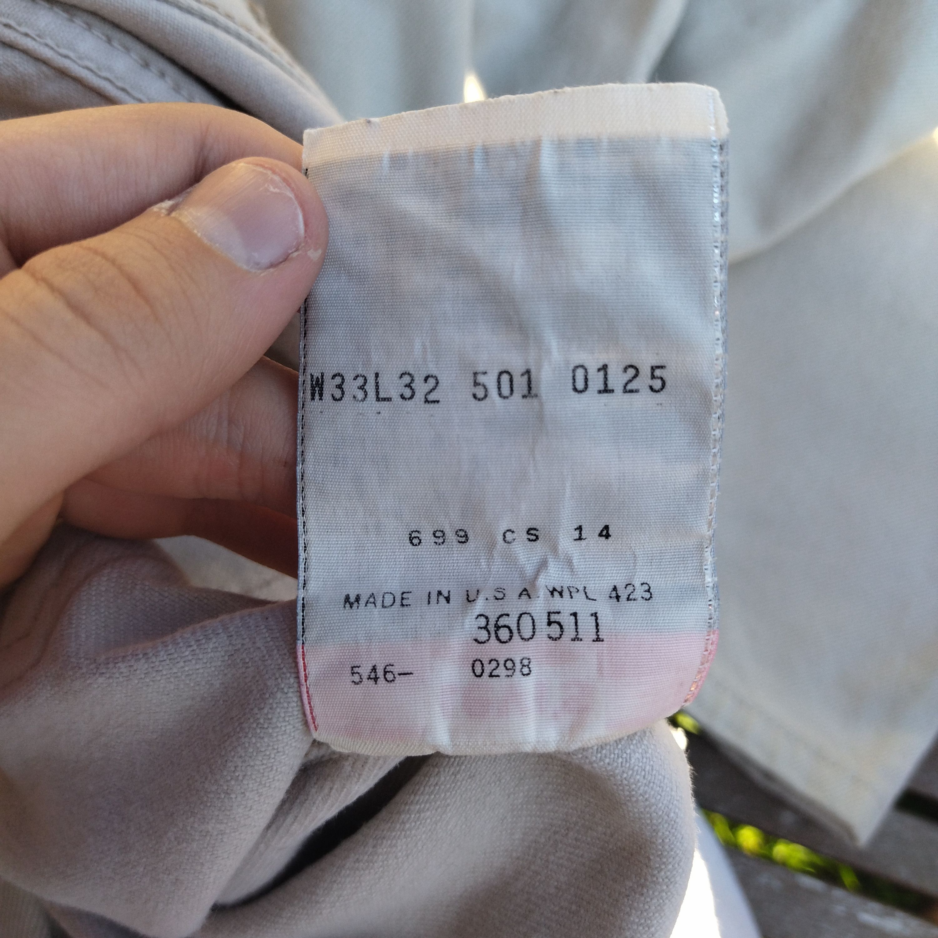 Levi's MADE IN USA LEVI'S 501 Size US 33 - 6 Thumbnail