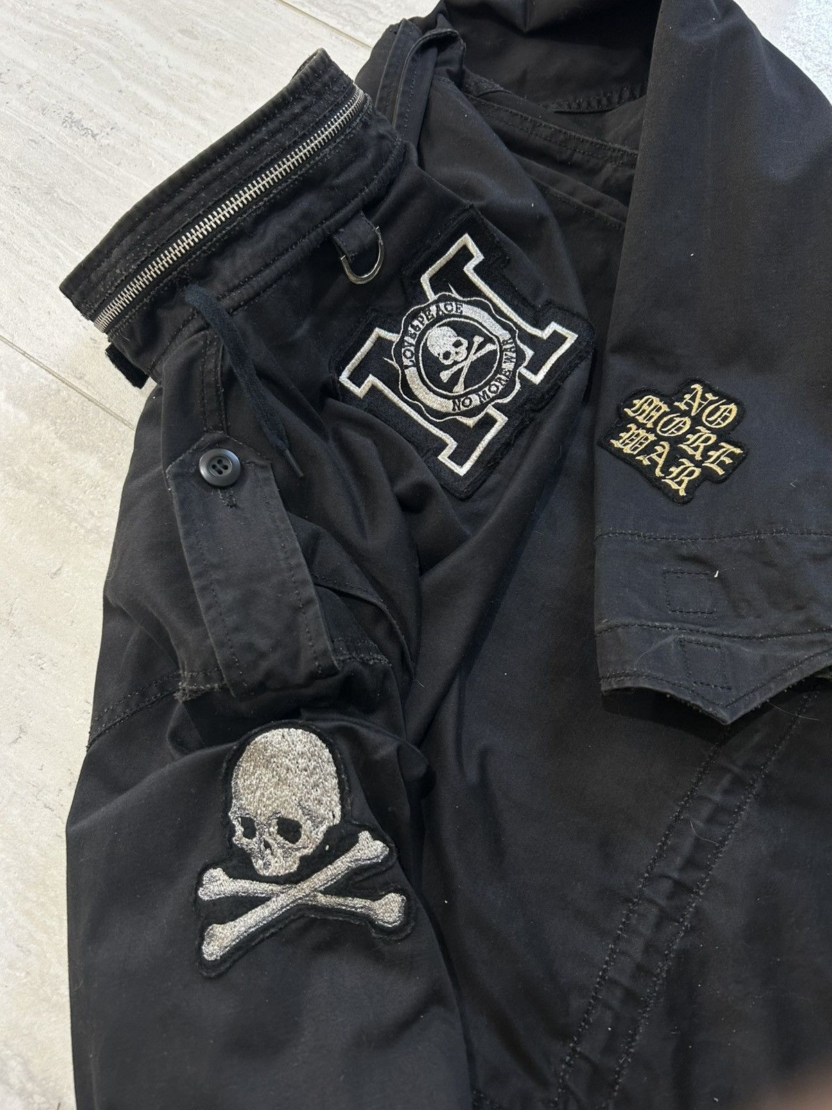 Alpha Industries × Mastermind Japan Mastermind Japan Alpha industries M65 military parka jacket Size US XL / EU 56 / 4 - 11 Thumbnail