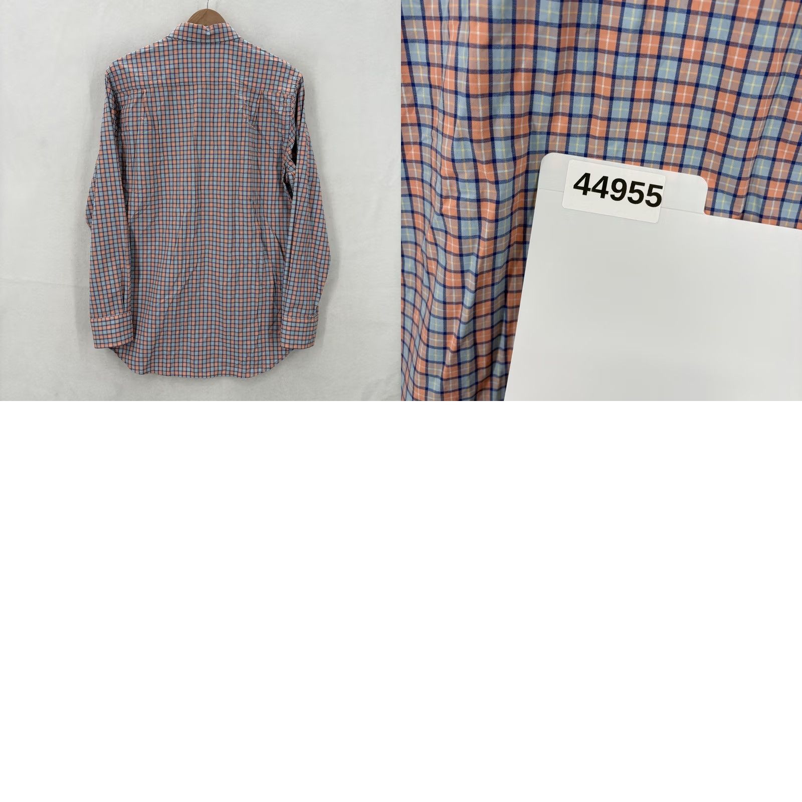 Southern Tide Southern Tide Shirt Mens Small Orange Blue Plaid Performance Stretch Button Down Shirt Size US S / EU 44-46 / 1 - 9 Thumbnail