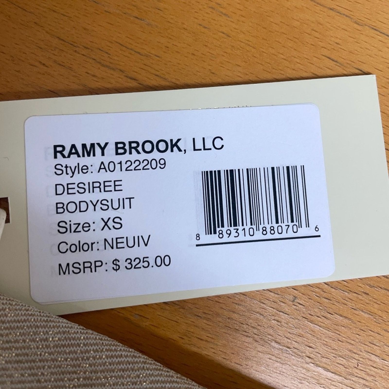 Ramy Brook NWT Ramy Brook Desiree Off Shoulder Bodysuit size XS Size XS / US 0-2 / IT 36-38 - 3 Thumbnail