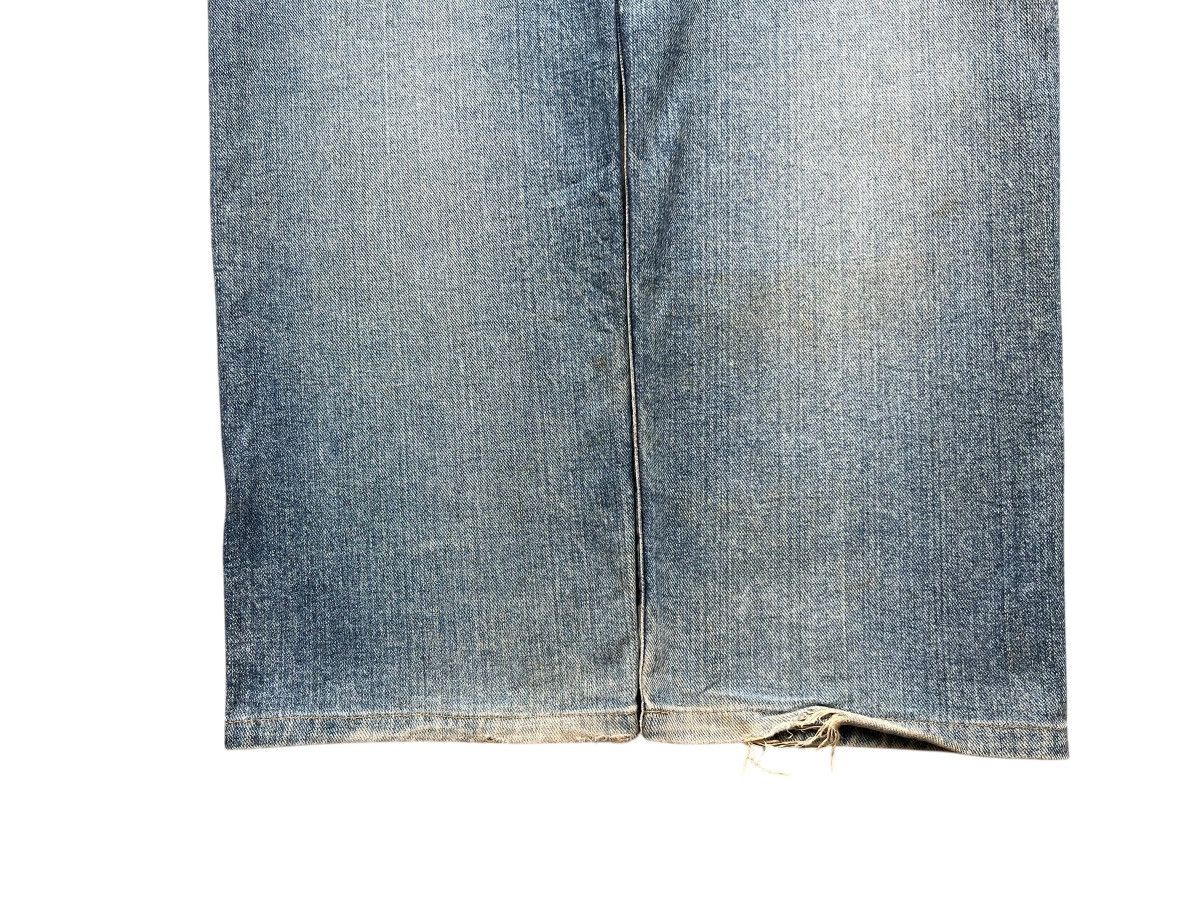 Edwin Vintage Edwin Baggy Distressed Mudwash Denim Jeans 34x31 Size US 34 / EU 50 - 6 Thumbnail