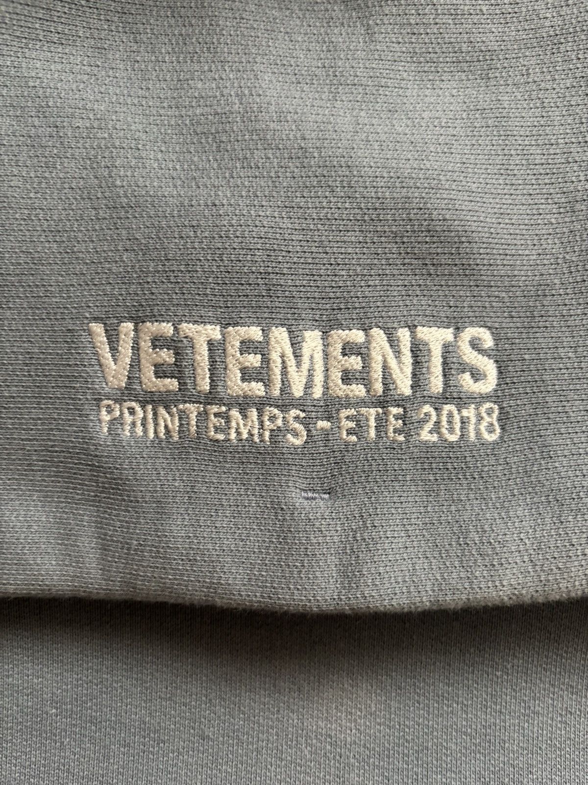 Vetements Vetements Die Regionalbahn Hoodie - SS18 Size US M / EU 48-50 / 2 - 4 Thumbnail