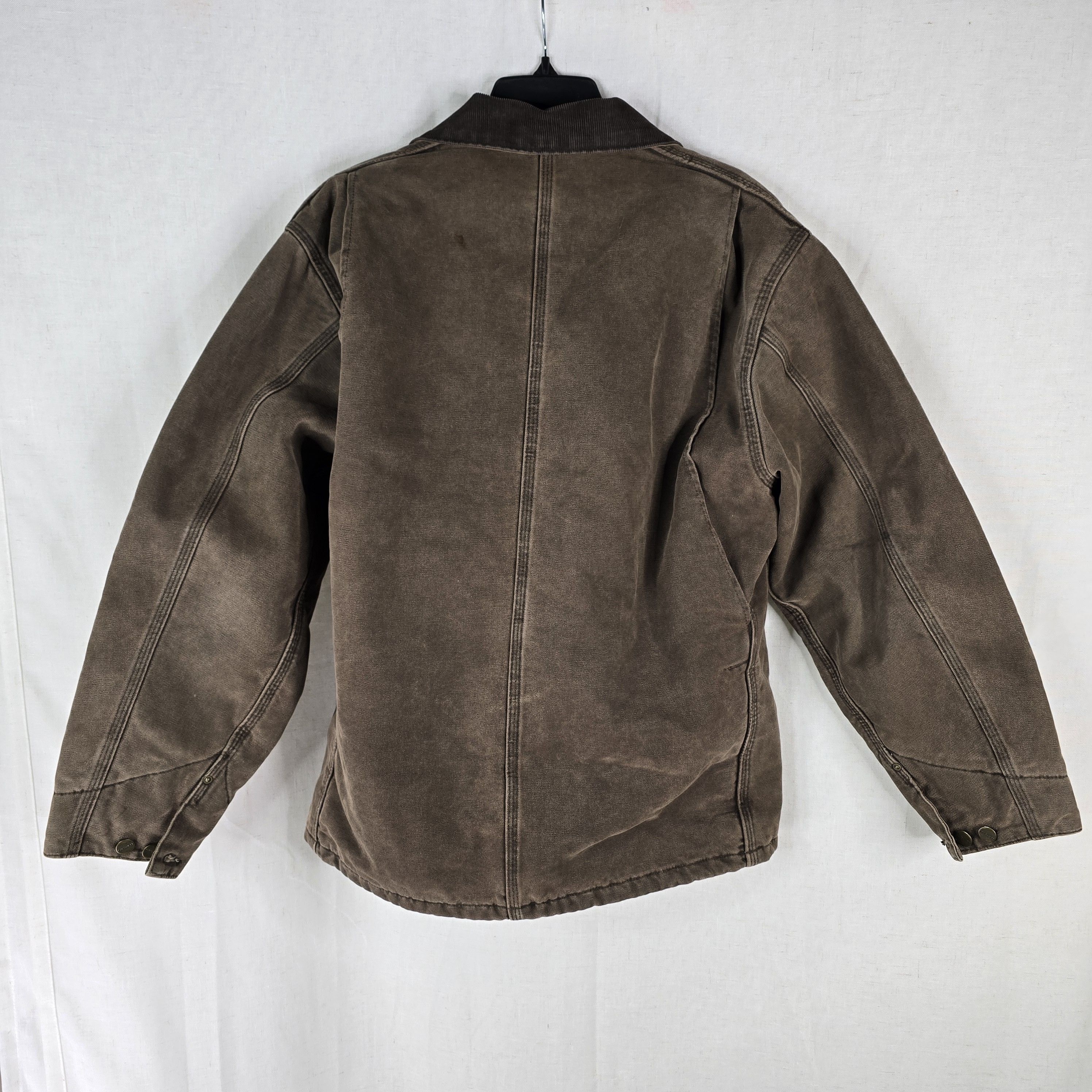 Carhartt Carhartt Vintage Large C02CHT Brown Chestnut Blanked Jacket Size US L / EU 52-54 / 3 - 11 Thumbnail