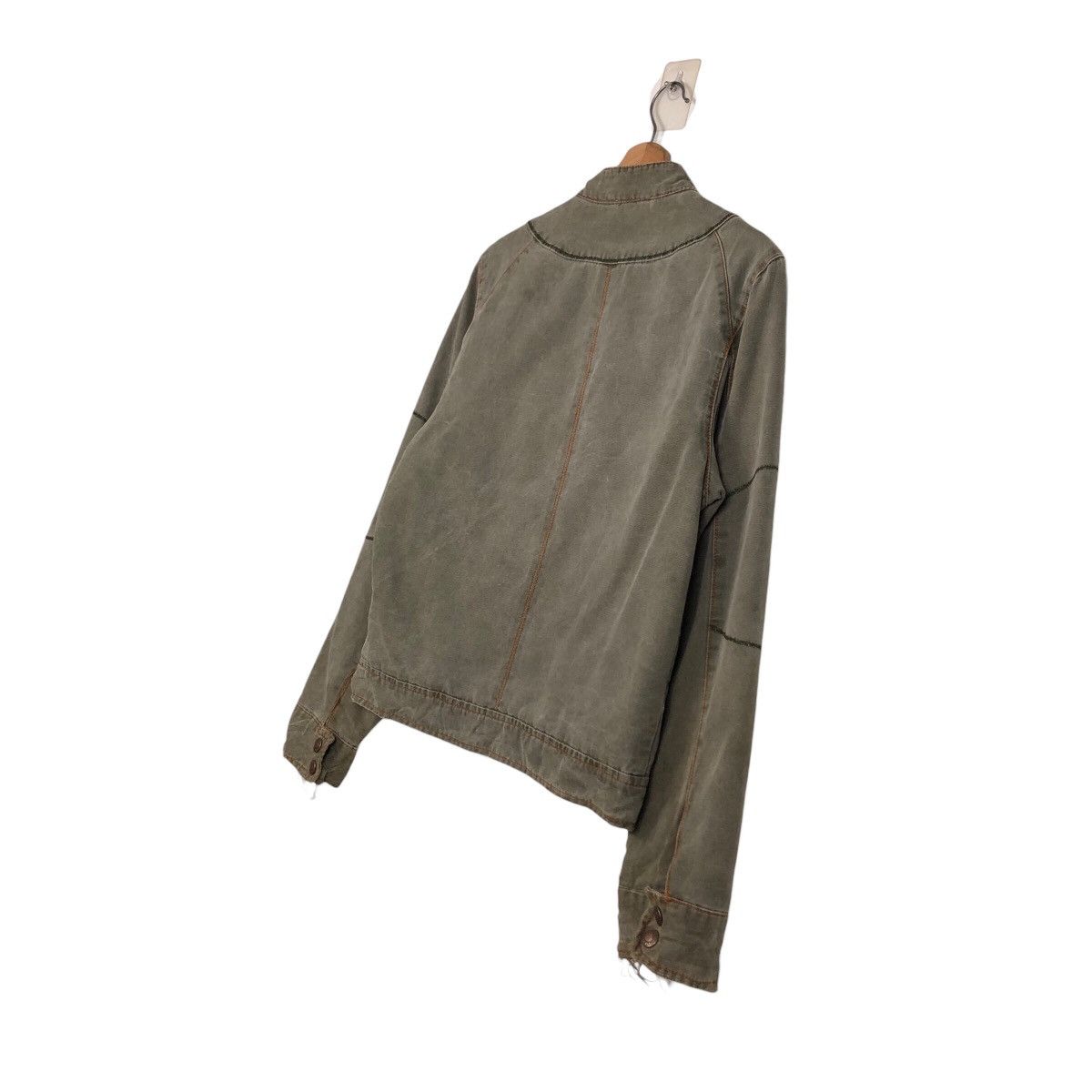 Zara 📌Vintage Cropped Biker Jacket Zara Jeans Multi Pocket Cargo Size US M / EU 48-50 / 2 - 11 Thumbnail