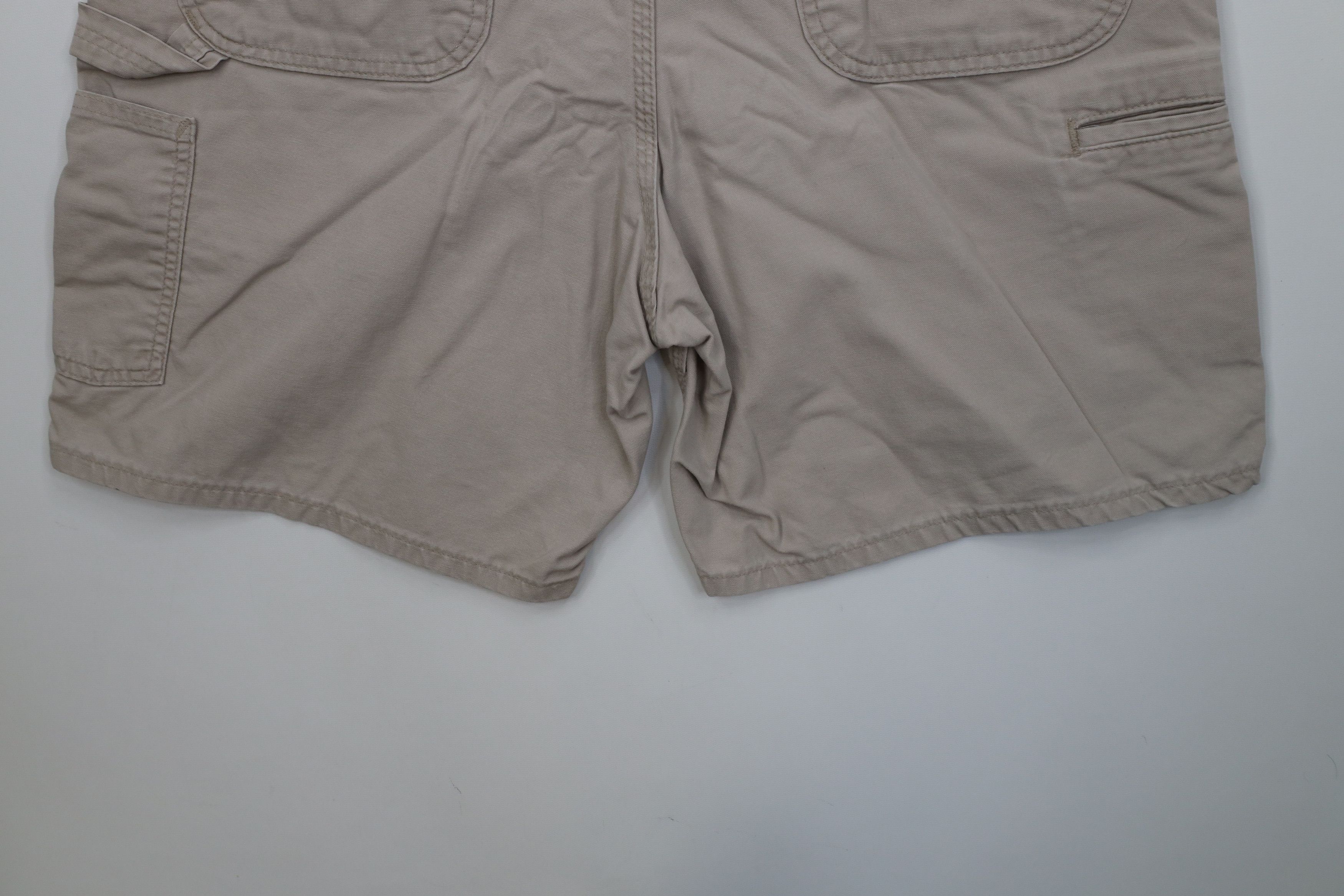 Carhartt Vintage Y2K Carhartt Above Knee Relaxed Fit Shorts Beige Size US 36 / EU 52 - 14 Thumbnail