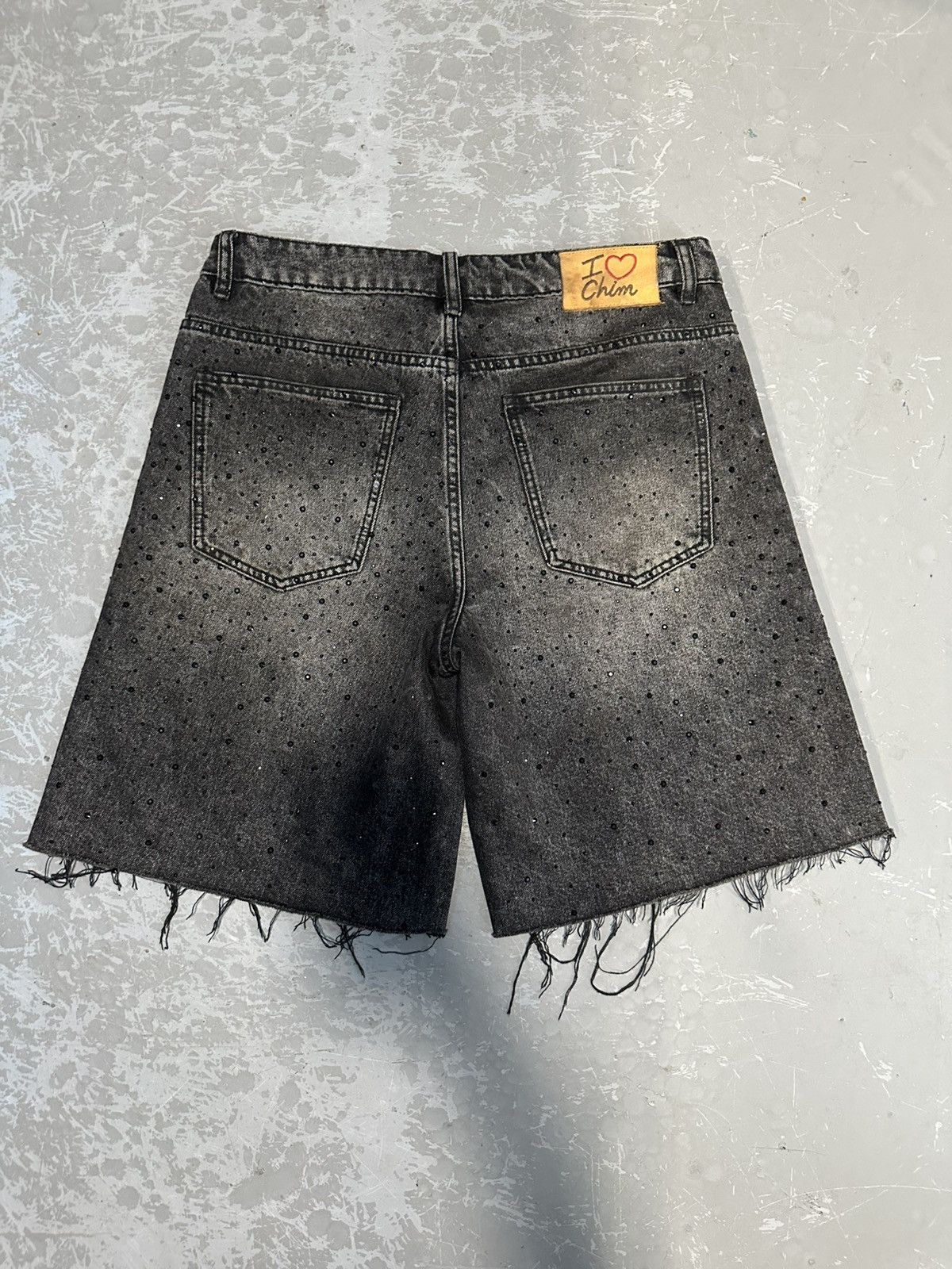 HMDD Hmdd “billie jean” black jean shorts small Size US 30 / EU 46 - 2 Thumbnail