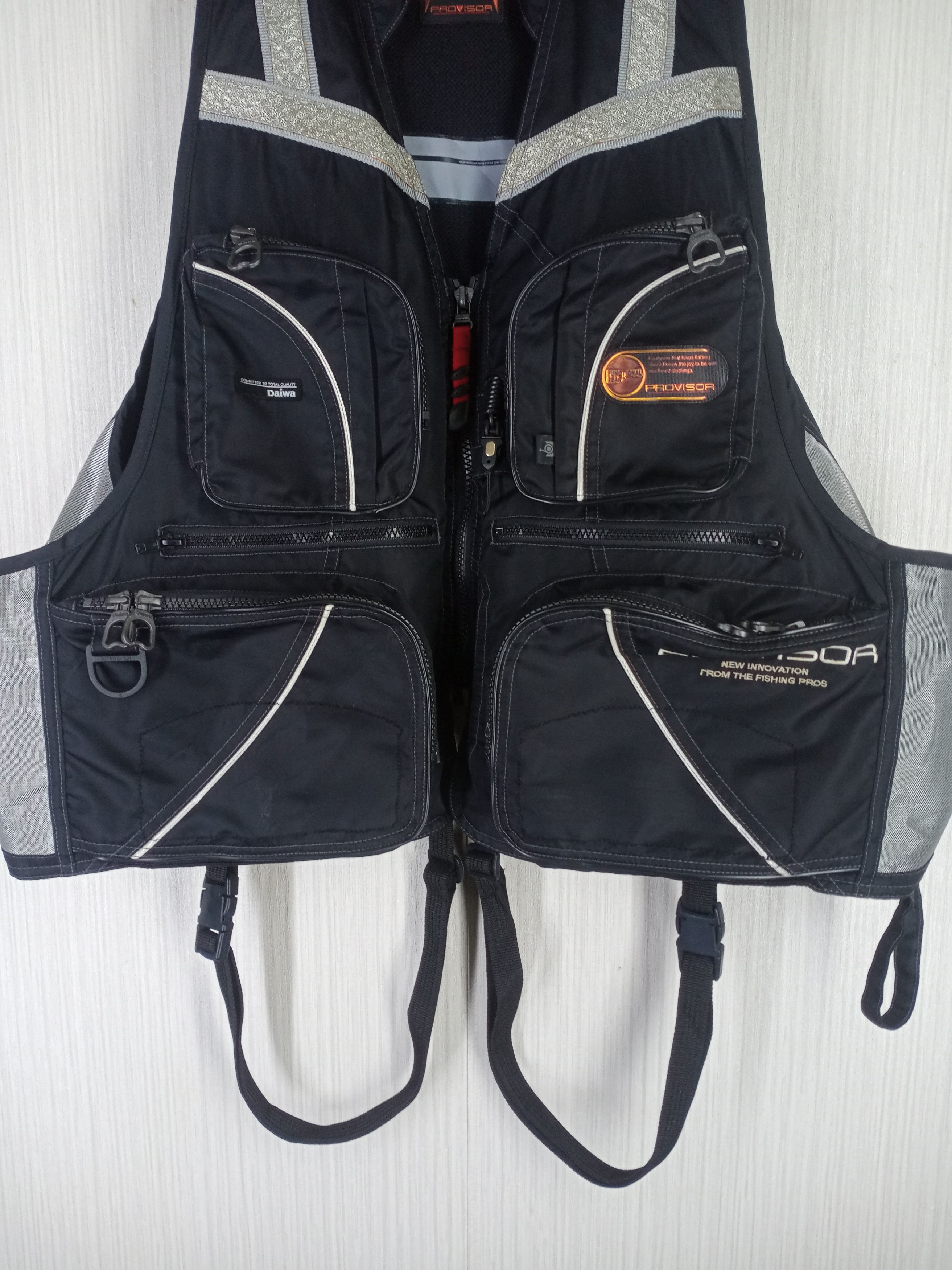 DAIWA Rare Daiwa Provisor Functional Gear Multipocket Vest Size US XXL / EU 58 / 5 - 4 Thumbnail