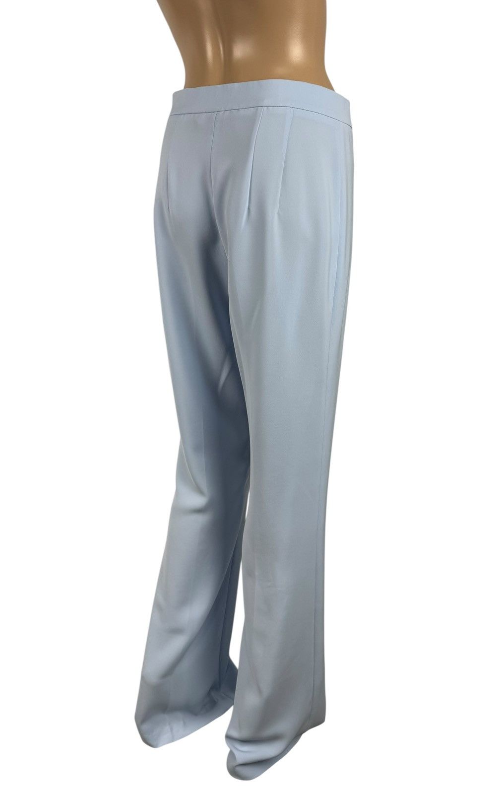 Designer By Kris Maran Flared Dress Pants Silk Blend Polyester size M Size 34" / US 12 / IT 48 - 7 Thumbnail