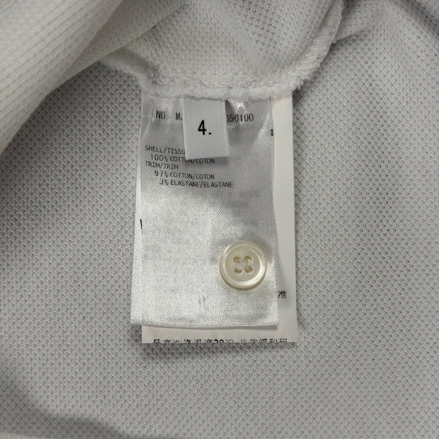 Thom Browne TB color stripe white short-sleeve size4 like new Size US XL / EU 56 / 4 - 4 Thumbnail