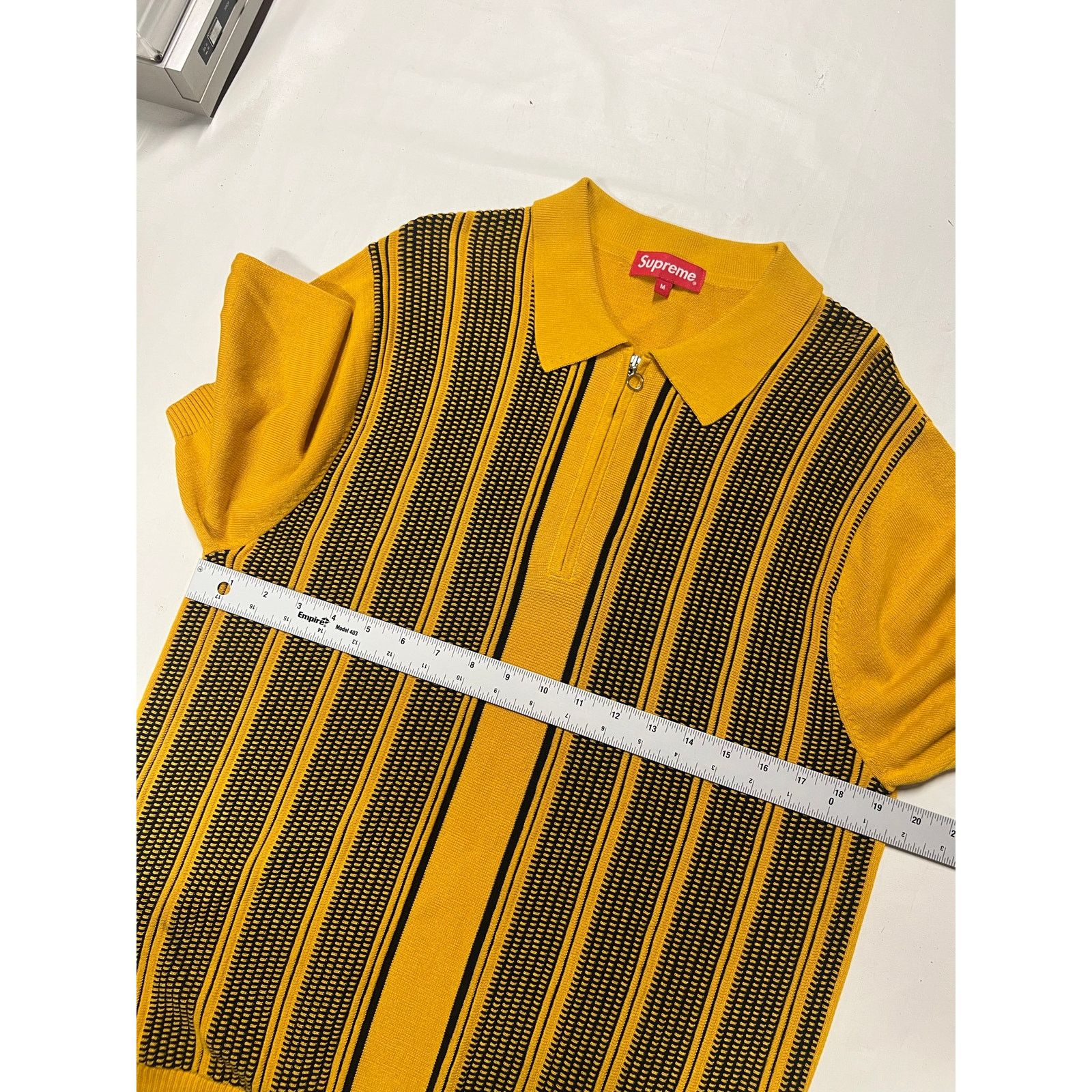 Supreme Supreme SS16 Half Zip Knit Polo Shirt Size US M / EU 48-50 / 2 - 5 Thumbnail