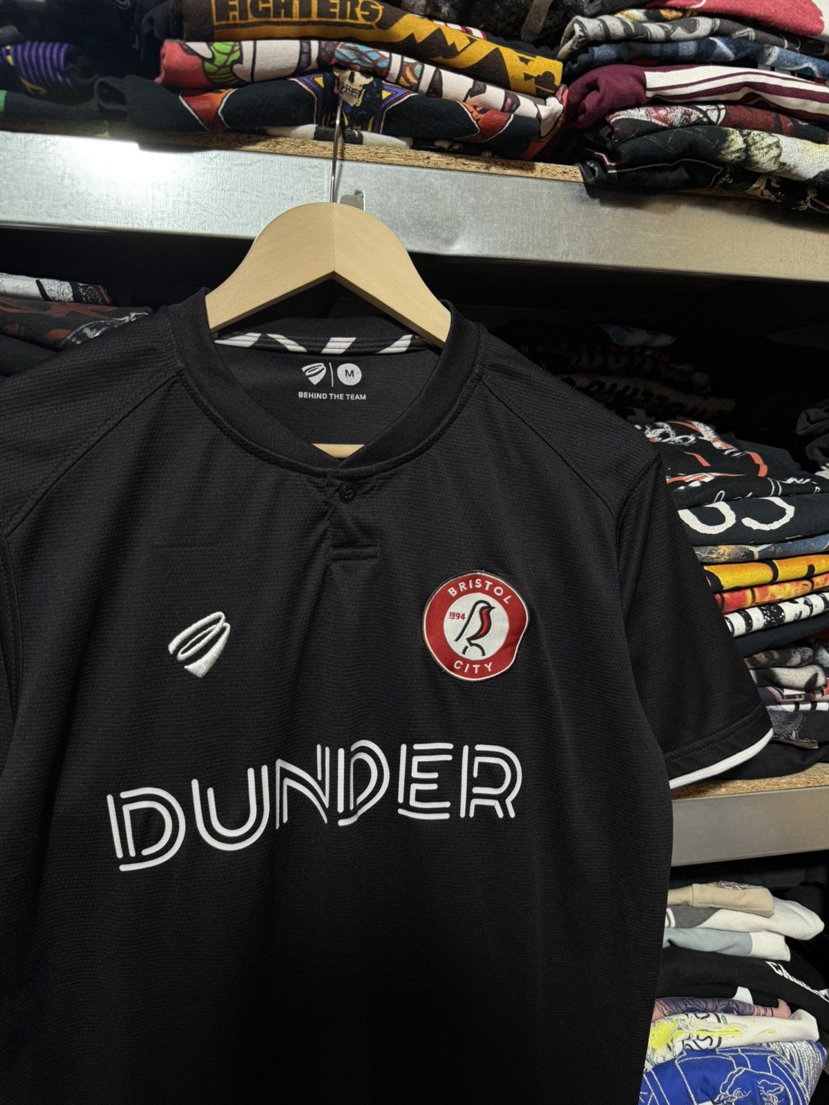 Vintage Bristol Sport BRISTOL CITY 2019/2020 AWAY SOCCER JERSEY Size US XL / EU 56 / 4 - 3 Thumbnail