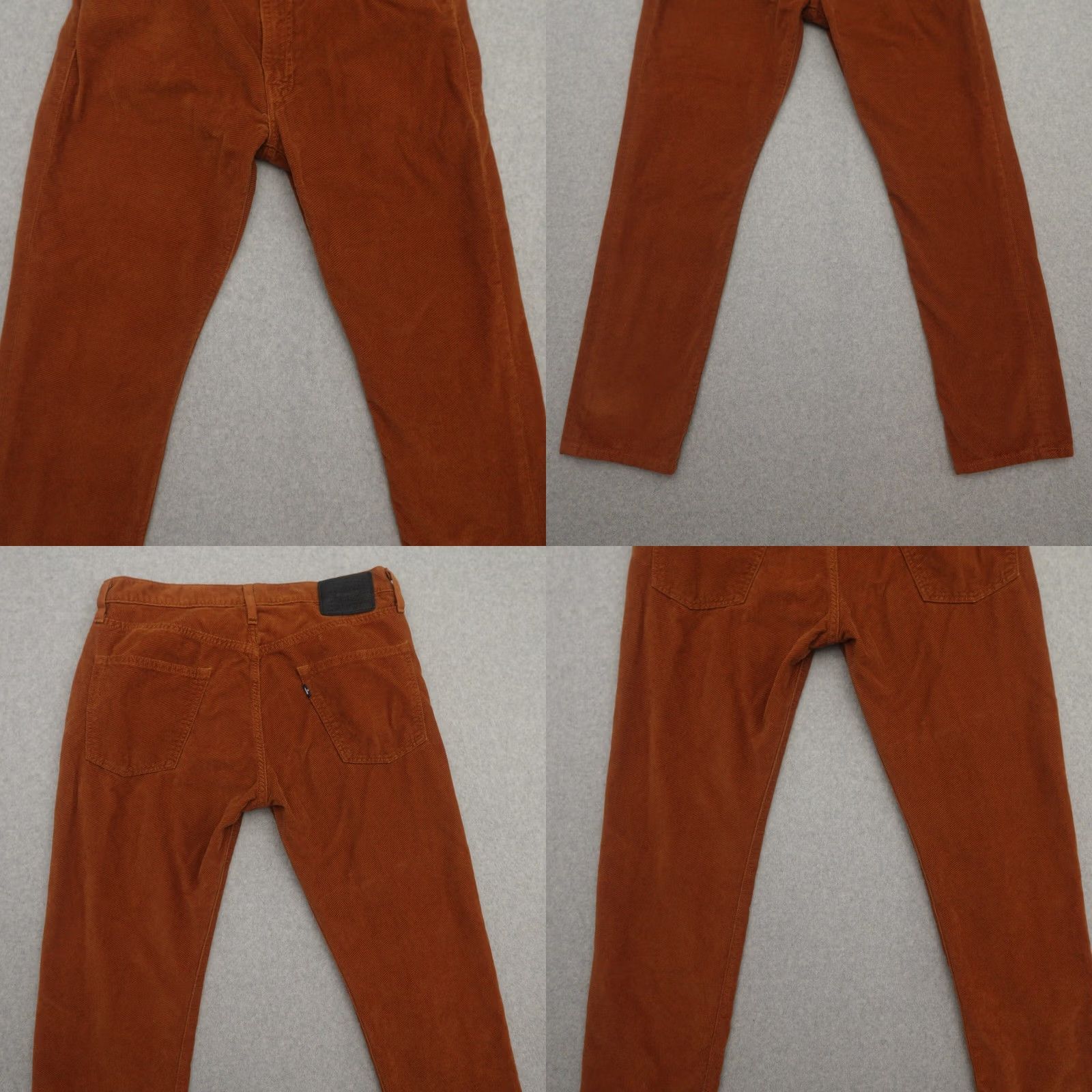 Levi's LEVIS MADE AND CRAFTED 502 Taper Mens 33 (33x31) Brown Tan Denim Shrt? Size US 33 - 9 Thumbnail