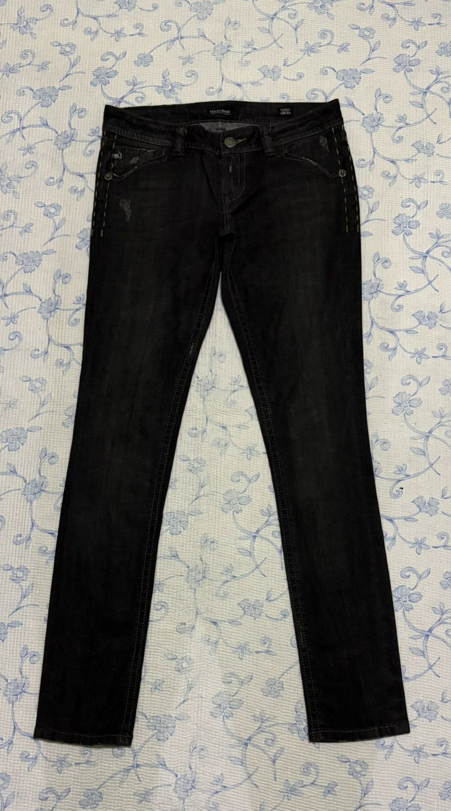 MEK × Mek Denim Mek Denim Streetwear Distressed Denim Size US 33 - 1 Thumbnail