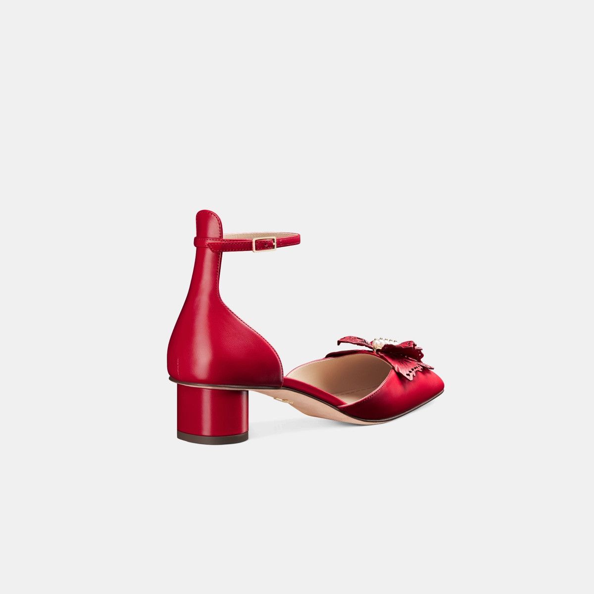 Dior o1bcso1str0225 Tale Pump in Red Size US 10 / IT 40 - 3 Thumbnail