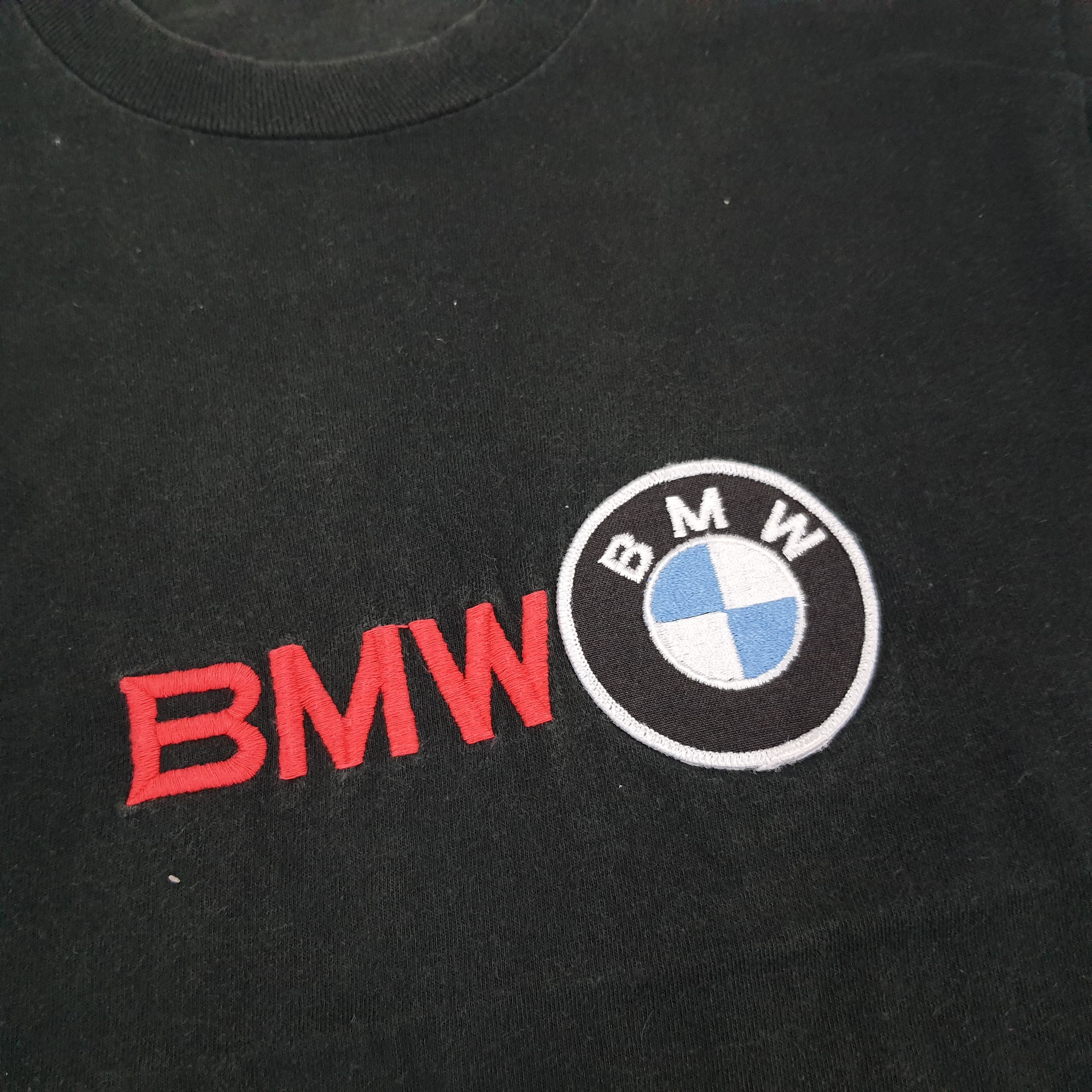BMW × Vintage Vintage BMW Embroidery Logo Motorsports T-shirt Size US S / EU 44-46 / 1 - 2 Thumbnail