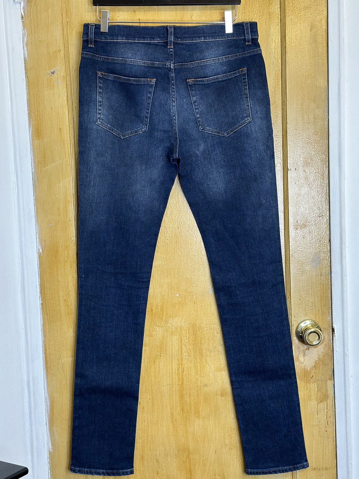 Acne Studios Dirty Wash “Thin” Spaniel Vint Denim Size US 32 / EU 48 - 4 Thumbnail