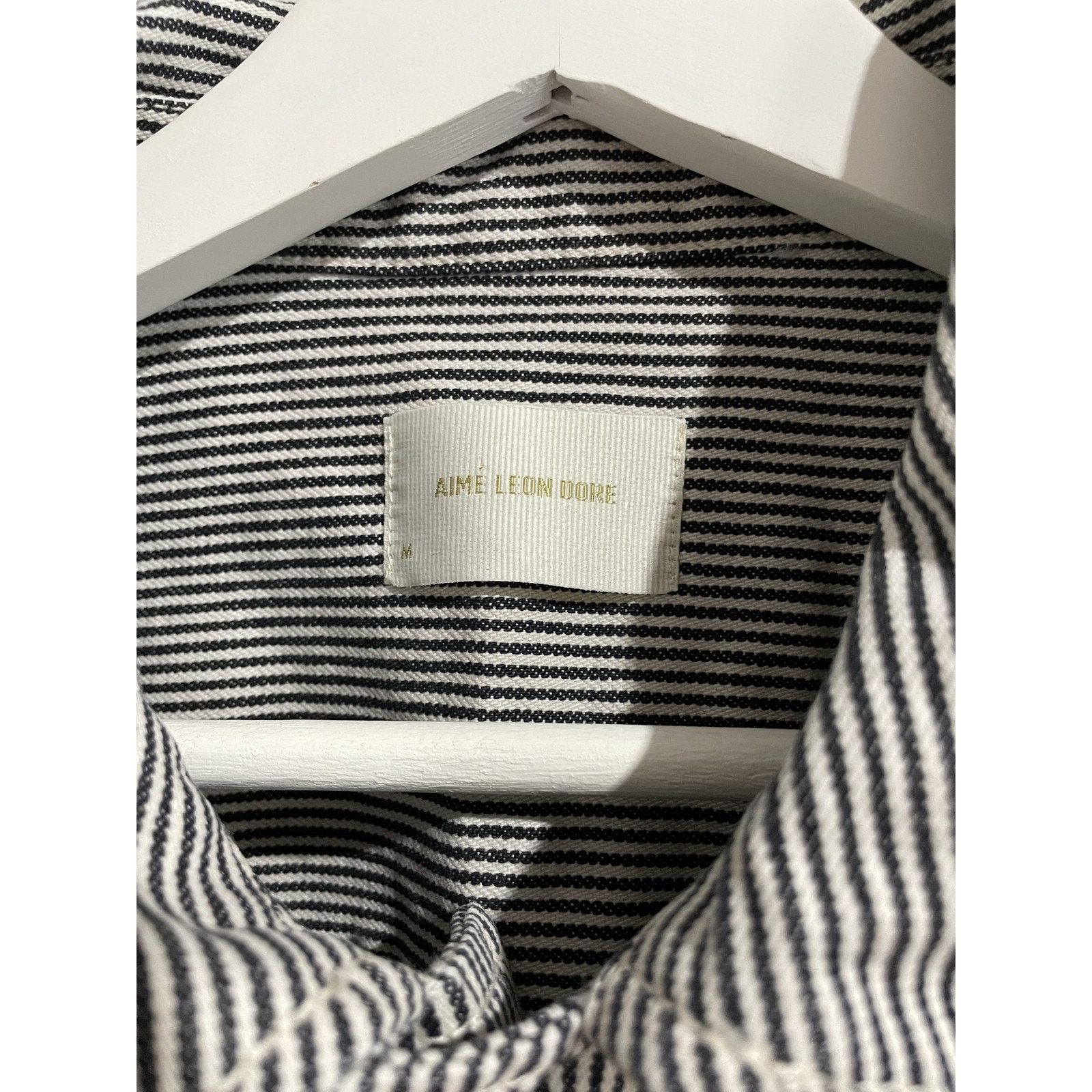 Aime Leon Dore AIME LEON DORE STRIPED BUTTON UP BRAND NEW SIZE MEDIUM Size US M / EU 48-50 / 2 - 3 Thumbnail