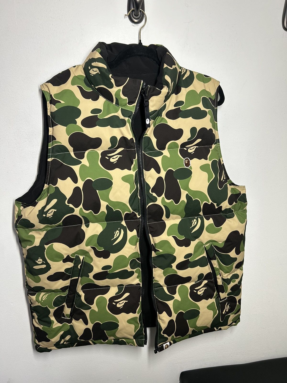Bape ABC Camo reversible vest