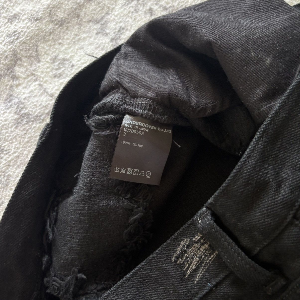 Undercover Undercover for ComplexCon Reissue 85 Denim Jeans Black | 3 Size US 32 / EU 48 - 11 Thumbnail