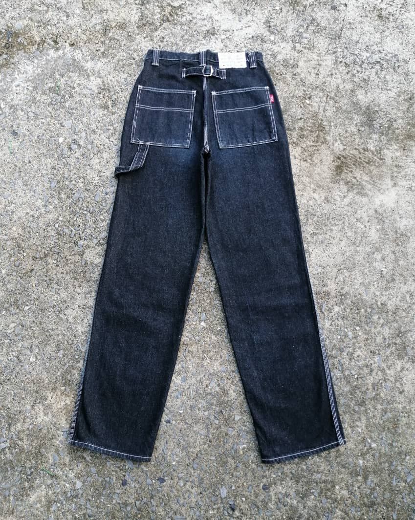 Japanese Brand Betty Smith Made In Japan Carpenter Black Jeans Size US 26 / EU 42 - 1 Thumbnail