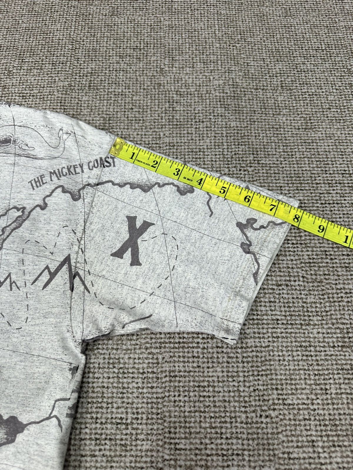 Mickey Unlimited Vintage Mickey A Pirates Life Overprint Tshirt A991 Size US M / EU 48-50 / 2 - 7 Thumbnail
