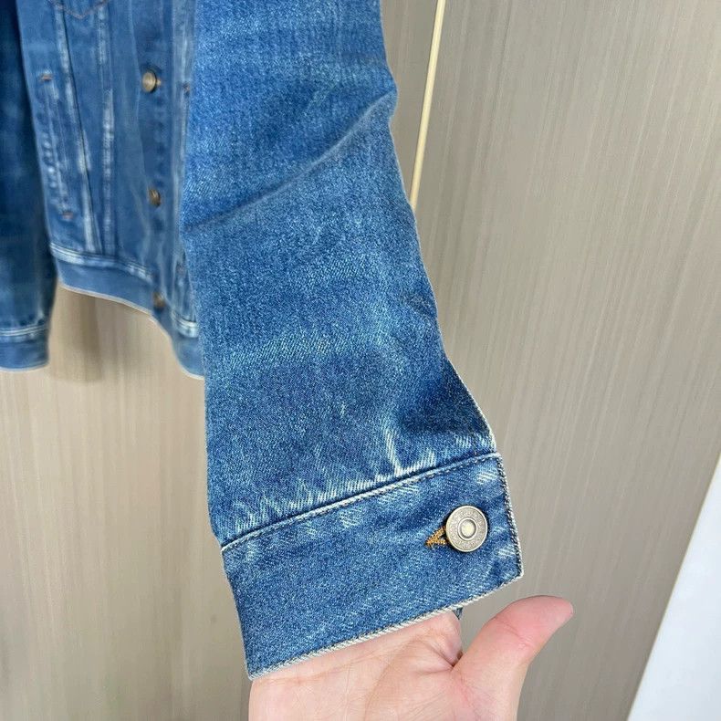 Gucci Gucci Constellation embroidered letter denim jacket 2504-Ne Size US XS / EU 42 / 0 - 4 Thumbnail