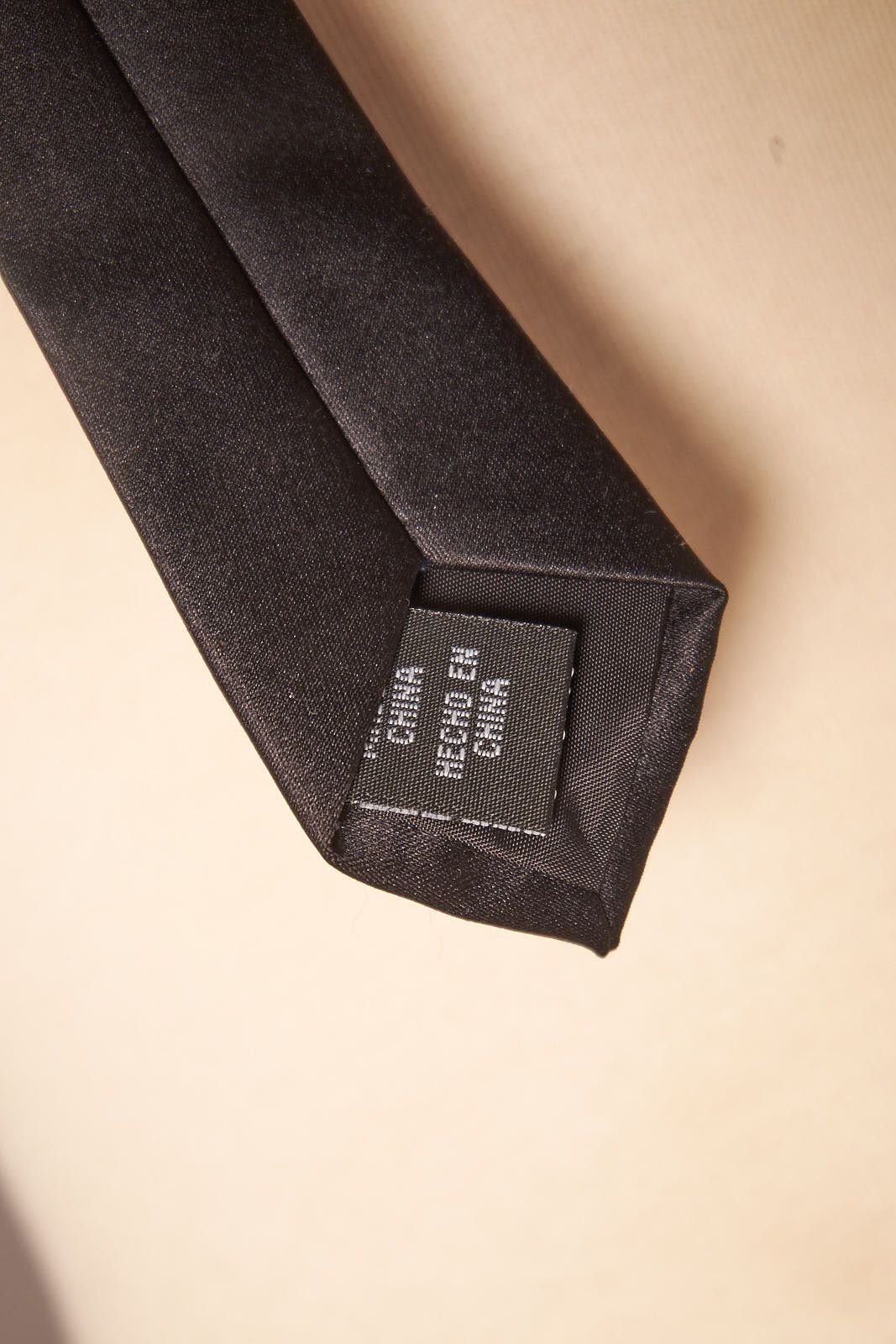 Vintage Vintage Zip Up Black Tie Size ONE SIZE - 6 Thumbnail