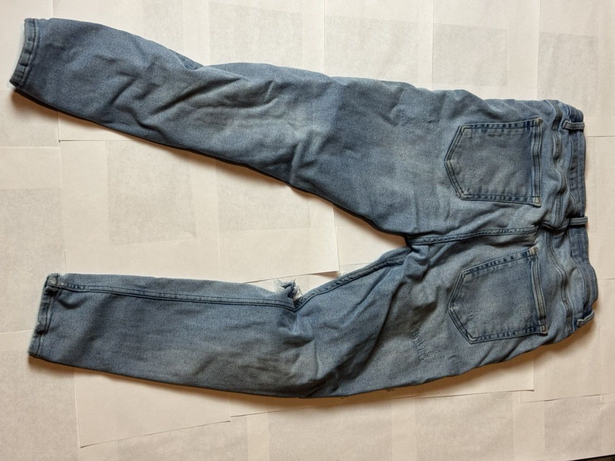 Zara Ripped Skinny Jeans *Stretchy* Size US 32 / EU 48 - 2 Thumbnail