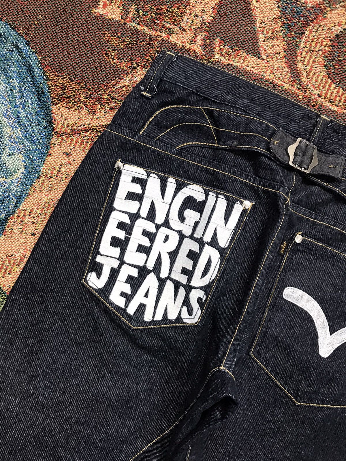 Levi's Vintage Levi’s engineer jeans buckle belt jort Size US 32 / EU 48 - 13 Thumbnail