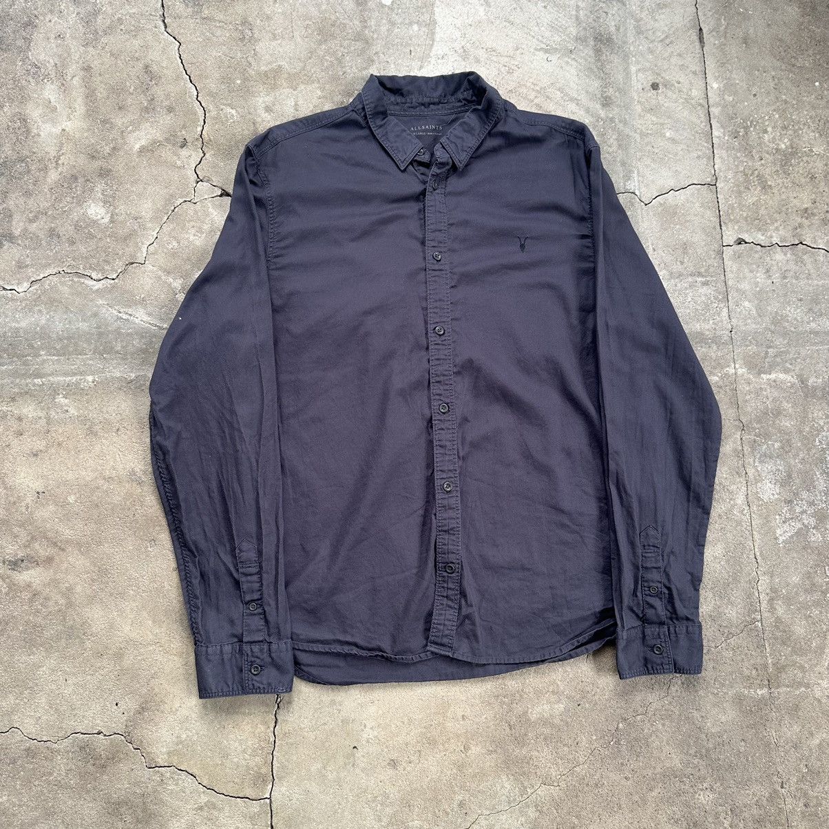 Allsaints × Japanese Brand Shirt Allsaints caligula LS Size US XL / EU 56 / 4 - 2 Thumbnail