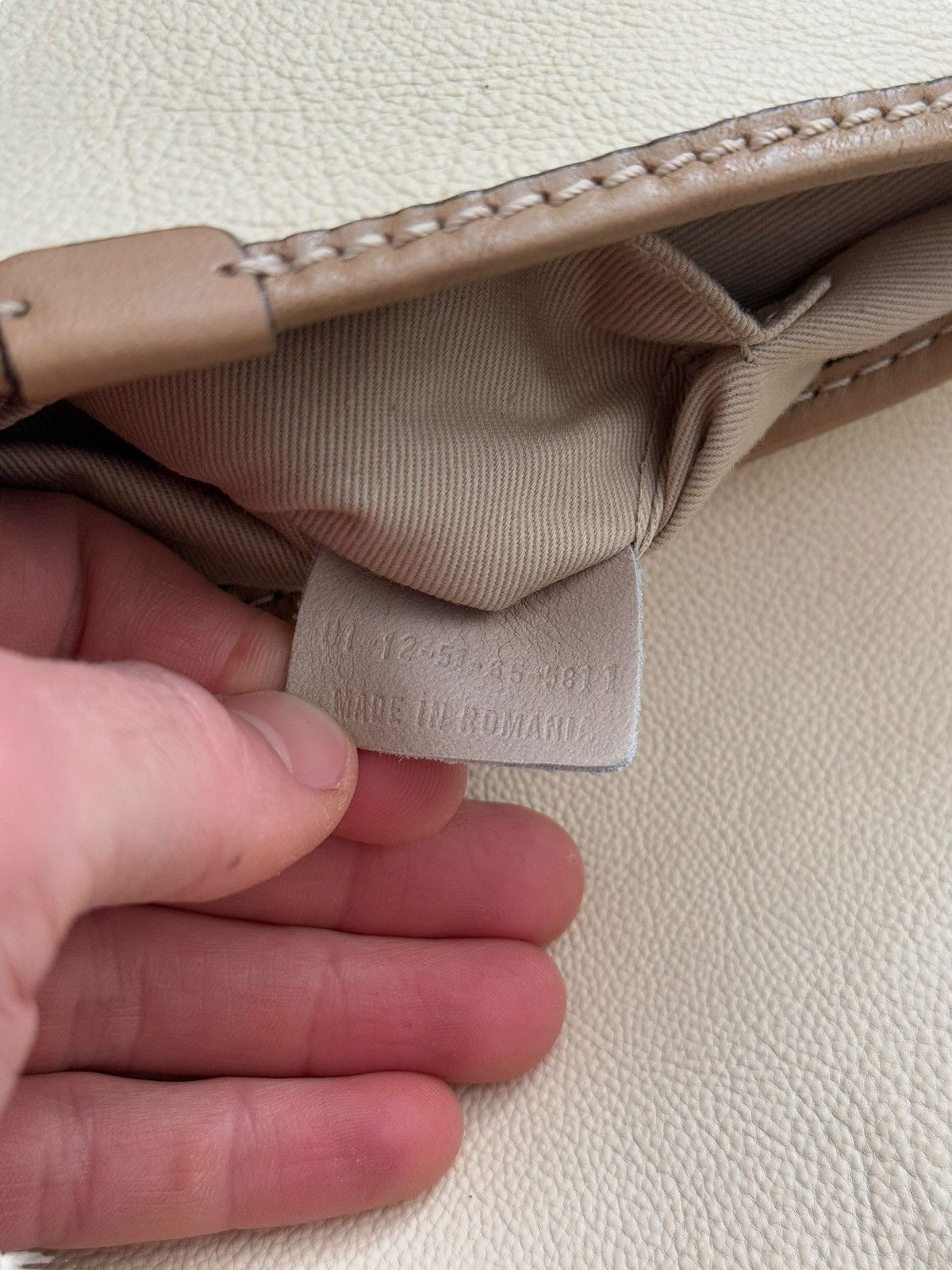 Chloe Susan Crossbody Cream Leather Bag Size ONE SIZE - 8 Thumbnail