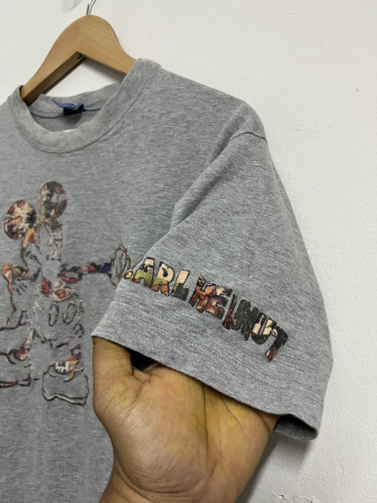 Disney 💥Karl Helmut X Disney X Pink House Mickey Logo Tee Size US M / EU 48-50 / 2 - 4 Thumbnail