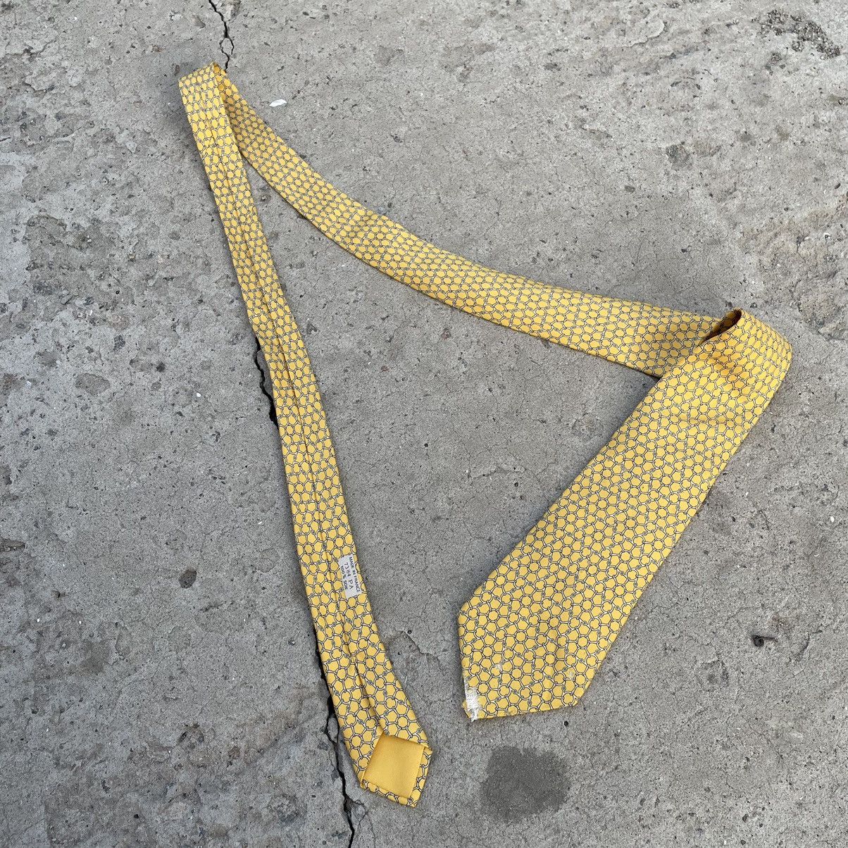 Hermes Vintage Hermes Tie Silk Y2K 90s USA Size ONE SIZE - 2 Thumbnail
