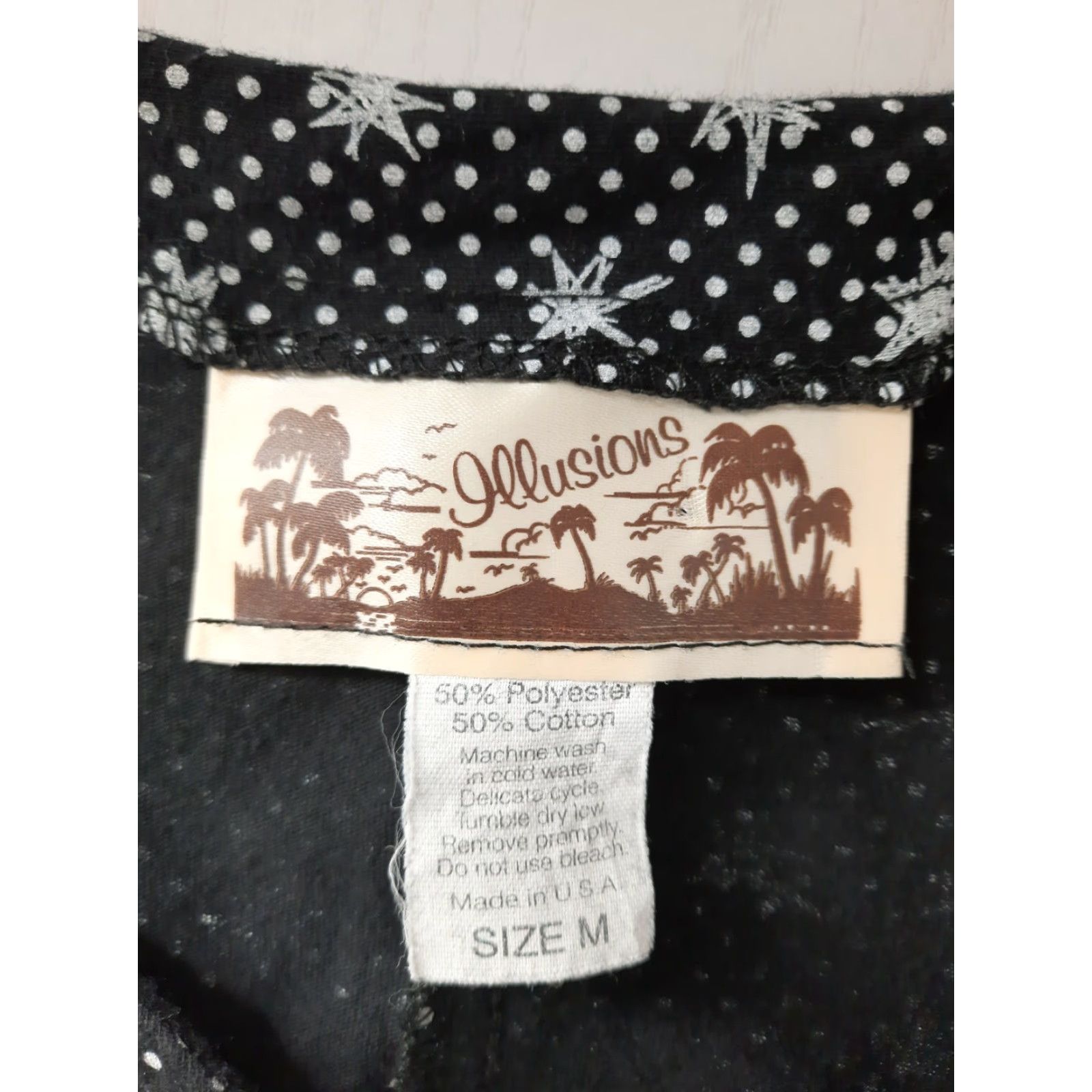 Vintage VINTAGE Illusions Black Midi Dress Women's M Short Sleeve Sweetheart Vintage 90s DC Skater A-Line Sundress Casual 10/12 Size 32" / US 10 / IT 46 - 3 Thumbnail