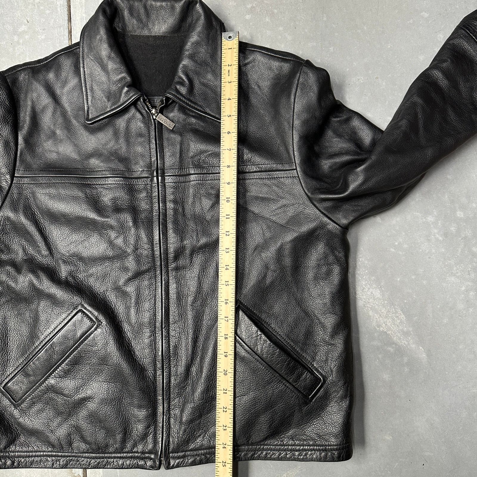 Kenneth Cole Kenneth Cole Reaction Reversible Leather Jacket Mens Large Size US L / EU 52-54 / 3 - 5 Thumbnail