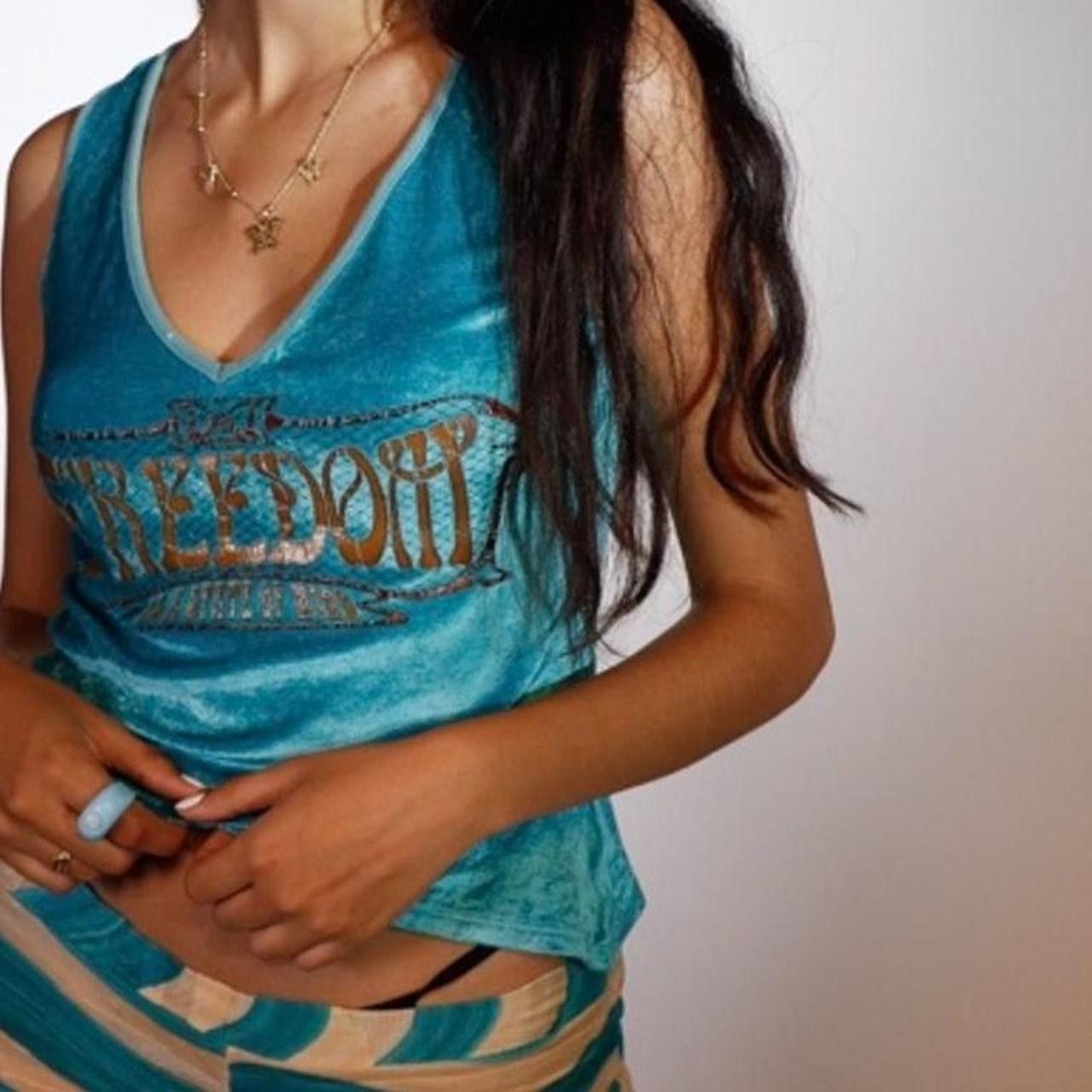 Dolce & Gabbana Dolce & Gabbana Freedom Velvet Gossip Girl Tank Top Size XL / US 12-14 / IT 48-50 - 1 Thumbnail