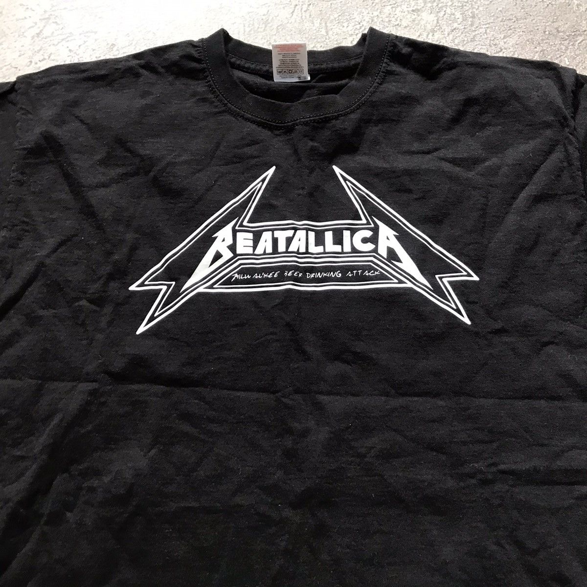 Vintage Vintage Metallica Band Tee Graphic Print Grunge Rock Slim M Size US M / EU 48-50 / 2 - 3 Thumbnail