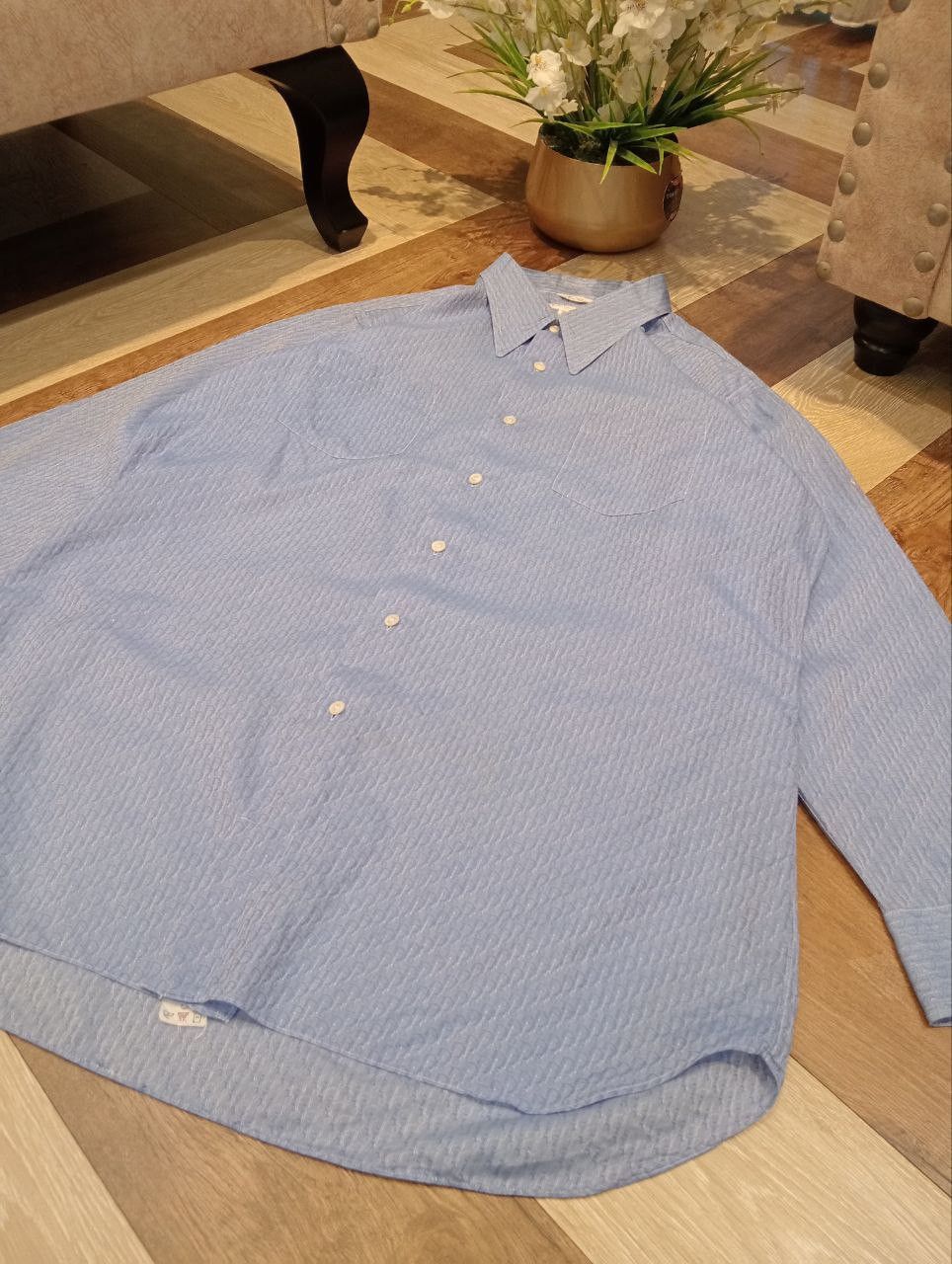 Christian Dior Monsieur CHRISTIAN DIOR MONSIEUR MONOGRAM L/S SHIRT Size US XL / EU 56 / 4 - 3 Thumbnail