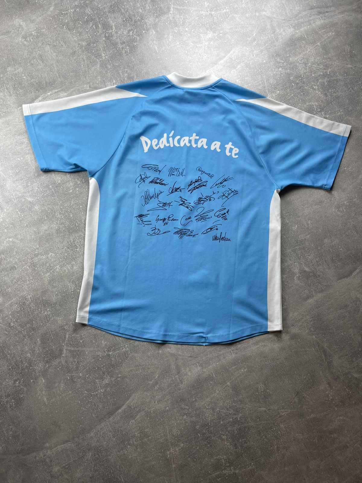 Puma Vintage S.S. Lazio Puma Jersey Dedicata a Te Autograph Shirt Size US M / EU 48-50 / 2 - 4 Thumbnail