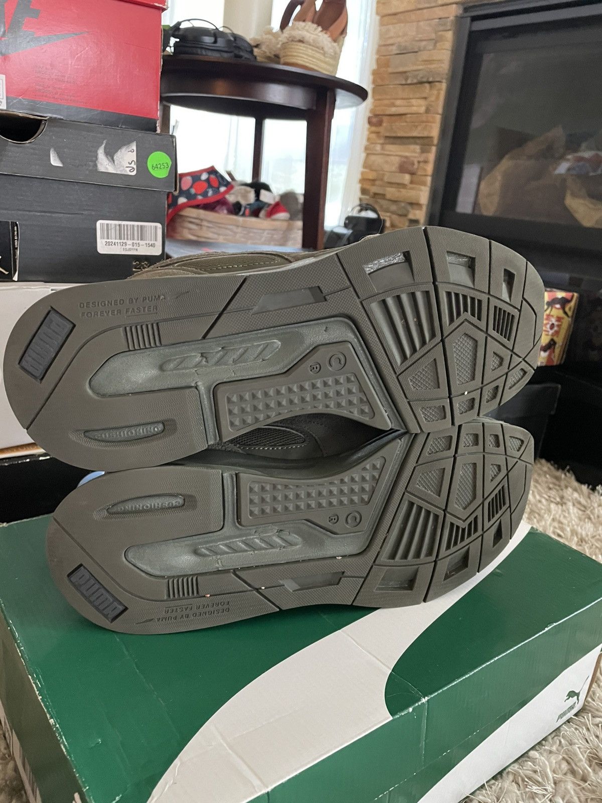 Puma Puma Mirage Sport Tonal Forest Night Size US 9.5 / EU 42-43 - 7 Thumbnail