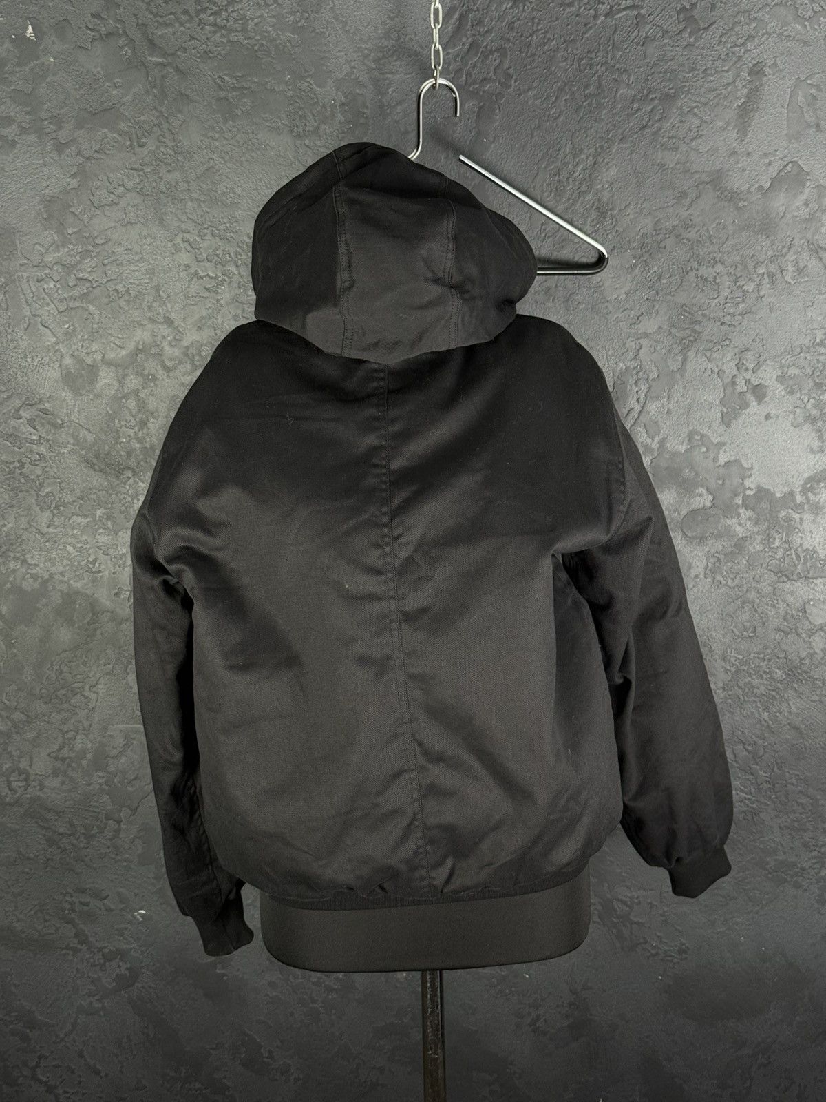 Carhartt CARHARTT Black Quilted Hooded Jacket Size Large MADE IN USA Size US L / EU 52-54 / 3 - 11 Thumbnail