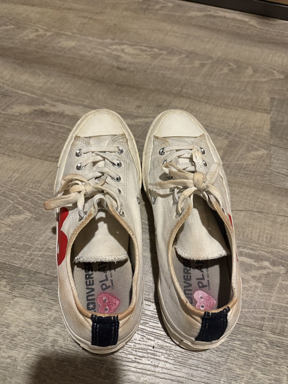 CDG by Comme des Garcons CDG Converse Low Size 7 Size US 7 / EU 40 - 3 Thumbnail