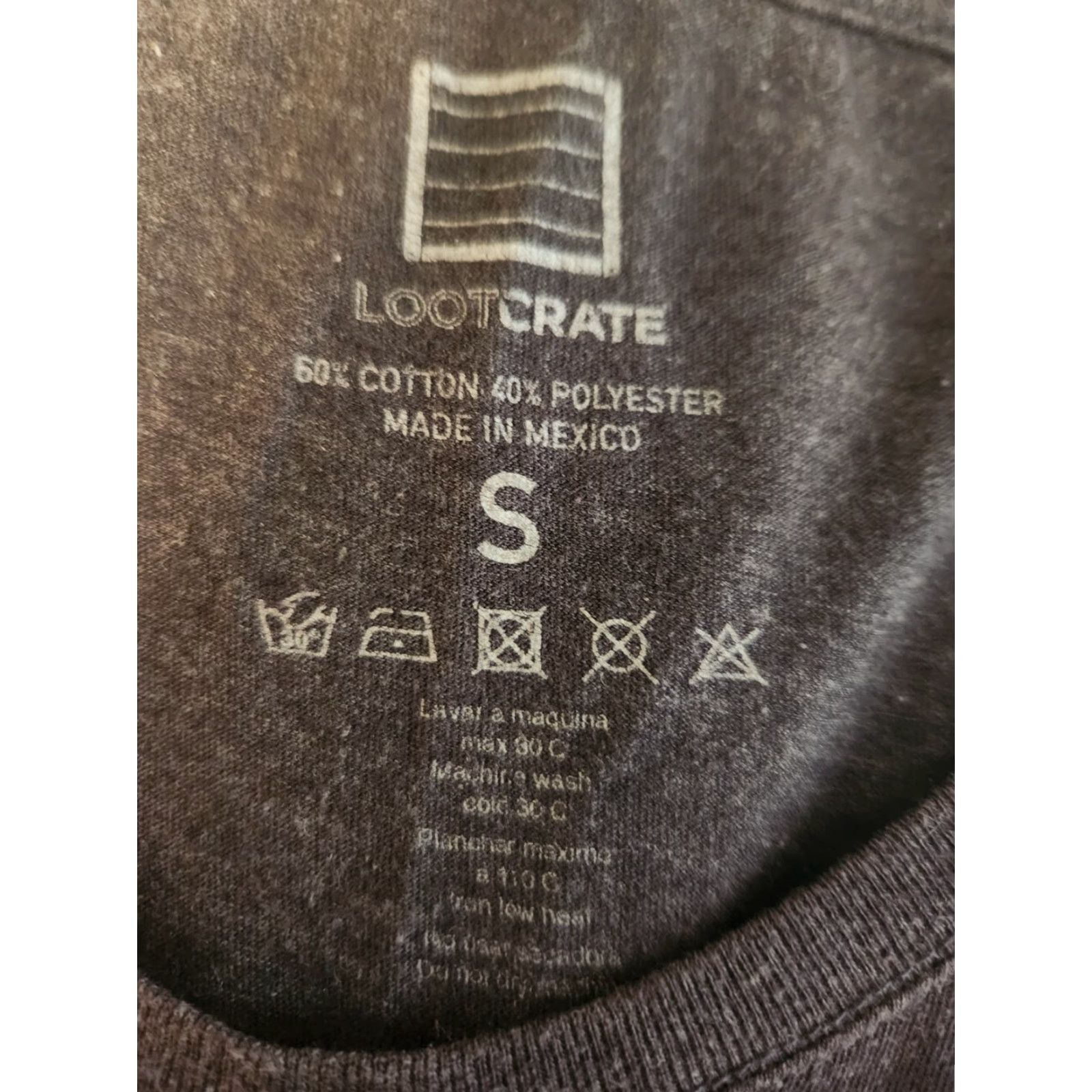 Vintage Loot Crate The Walking Dead Shirt Men’s S Gray Crew Neck Short Sleeve Graphic T-Shirt Size US S / EU 44-46 / 1 - 2 Thumbnail