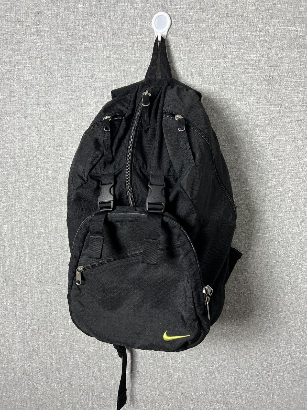 Nike Nike Technical Beetle Style Black / Lime Swoosh Backpack Size ONE SIZE - 1 Thumbnail
