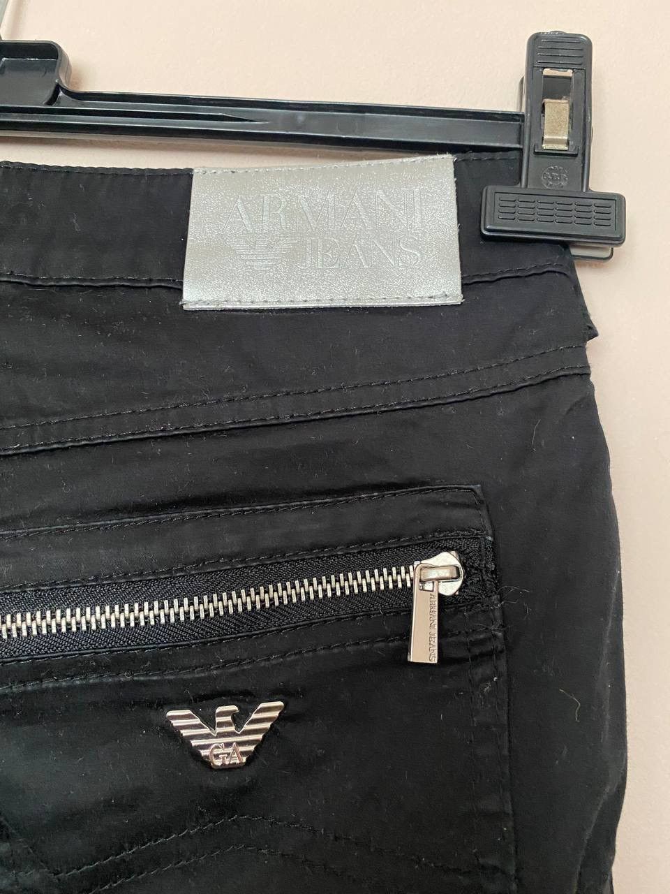 Armani × Vintage 📌 Armani Jeans metal logo Denim Jeans Skinny Womenswear Size 27" / US 4 / IT 40 - 8 Thumbnail