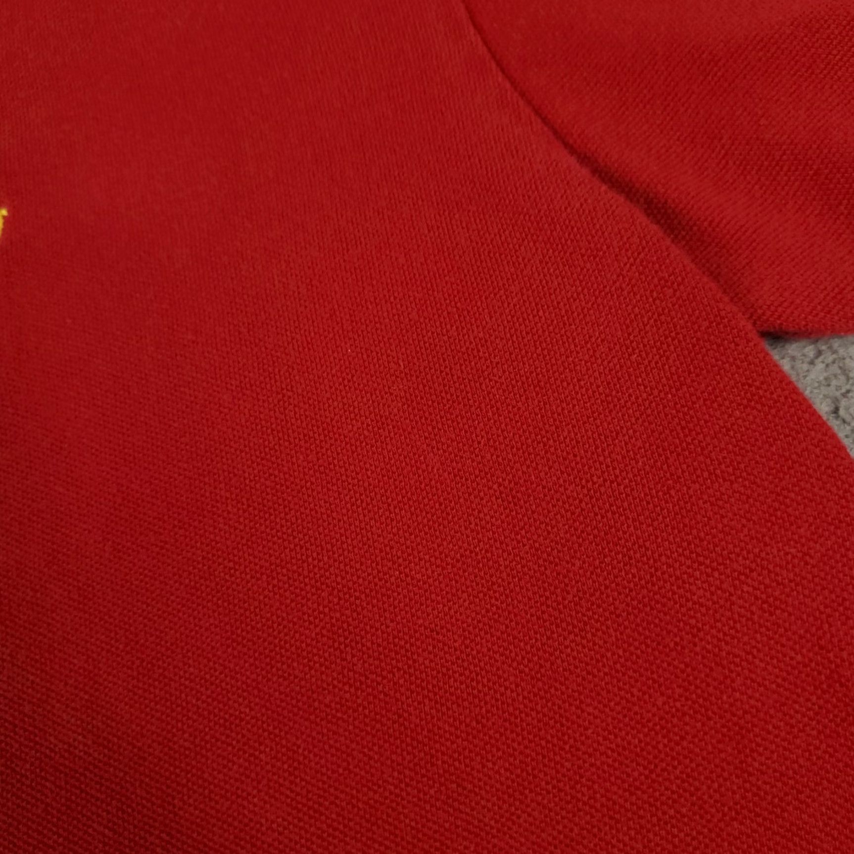 Ralph Lauren VINTAGE Ralph Lauren Polo Shirt Mens Large Red Cotton Casual Short Sleeve Men's Size US L / EU 52-54 / 3 - 4 Thumbnail