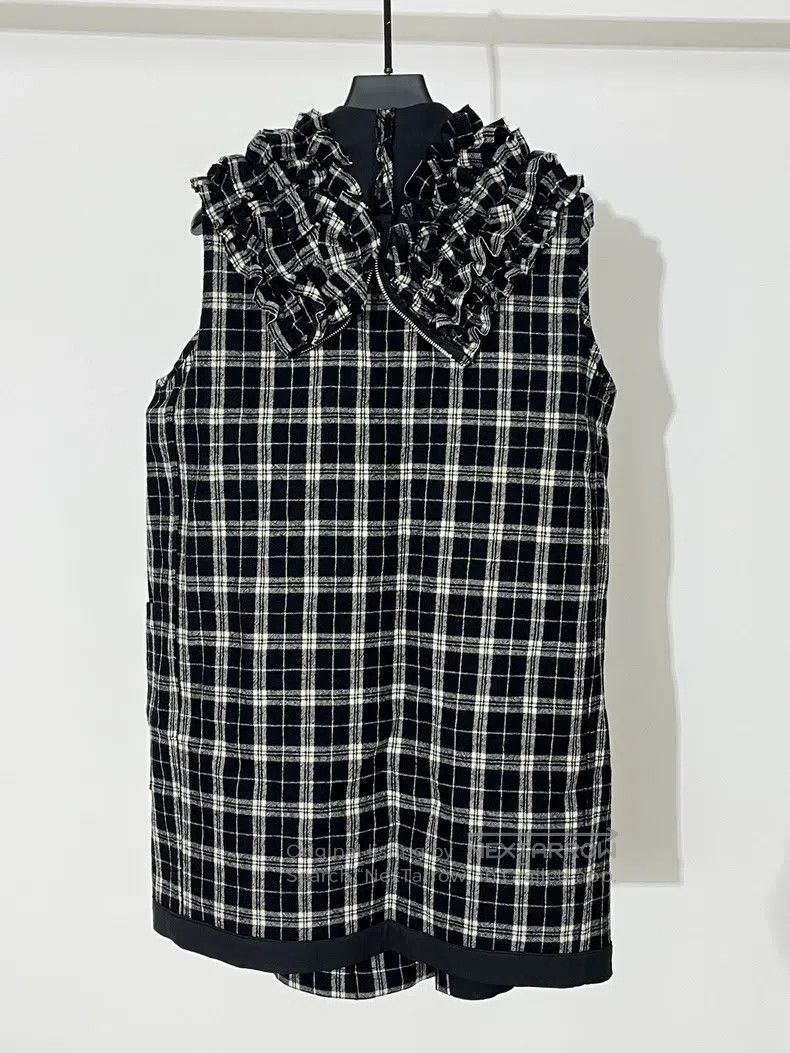 Comme des Garcons Comme Des Garcons Ruffled collar wool vest Size M / US 6-8 / IT 42-44 - 3 Thumbnail