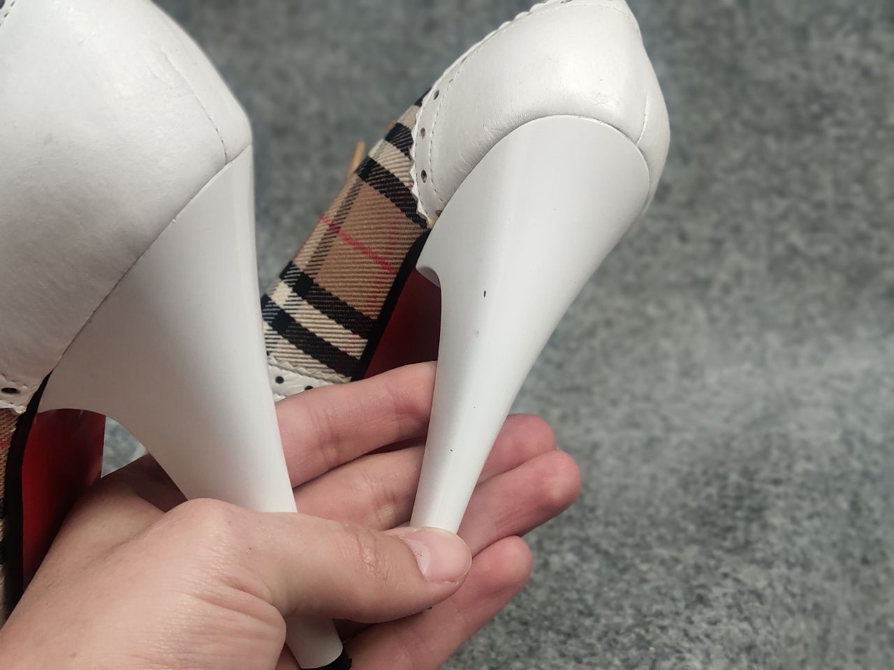 Burberry Vintage Burberry London Nova Check Leather Heels Shoes Y2K Size US 7 / IT 37 - 18 Thumbnail